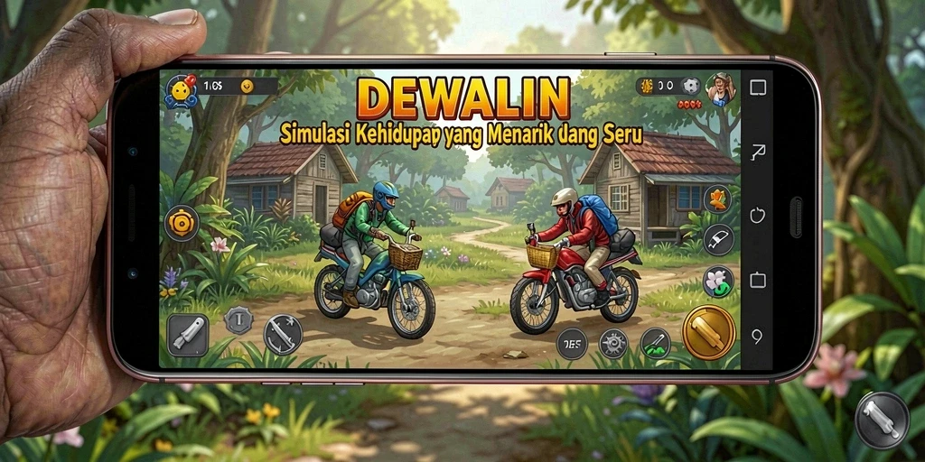 Gameplay <strong>DEWALIN</strong> yang menarik dan penuh warna.