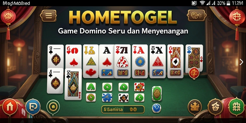 Screenshot gameplay HOMETOGEL yang seru dan menantang.