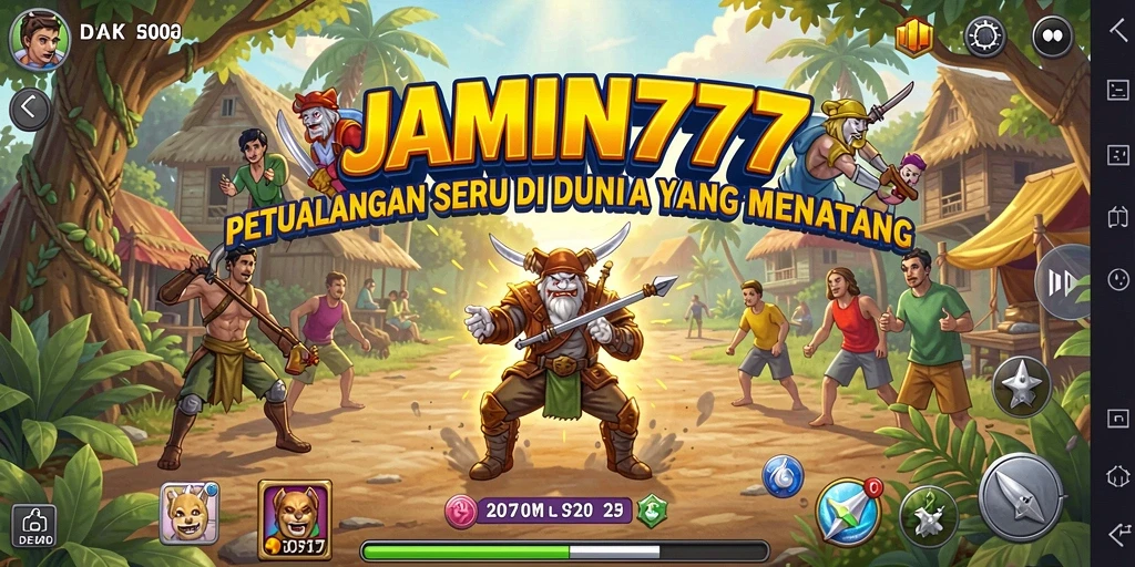 Gameplay seru di dunia petualangan penuh tantangan.