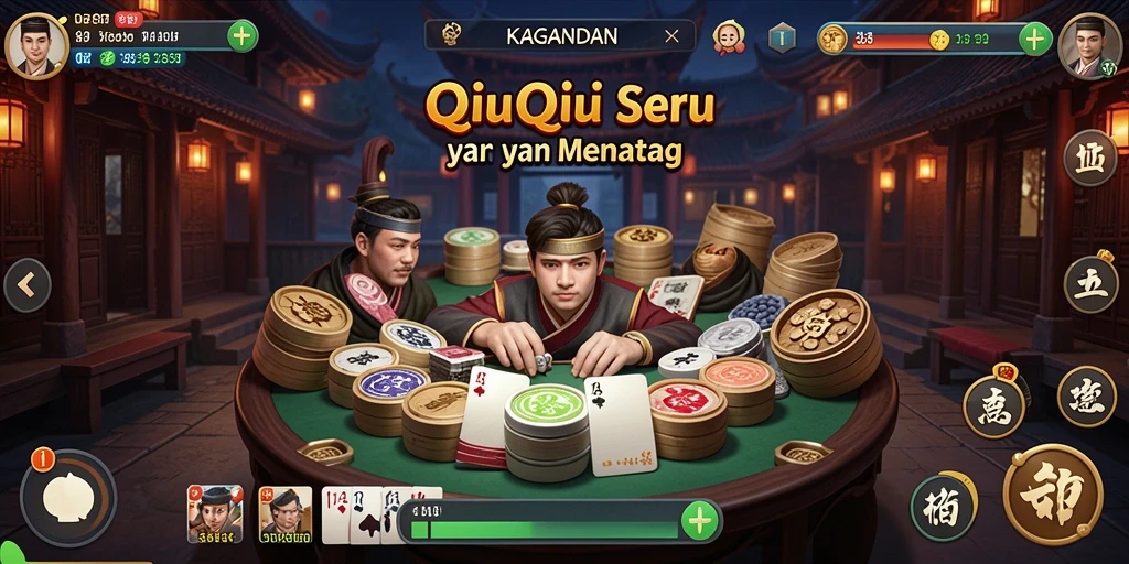 Screenshot KAGANDAN menampilkan gameplay QiuQiu yang menarik.