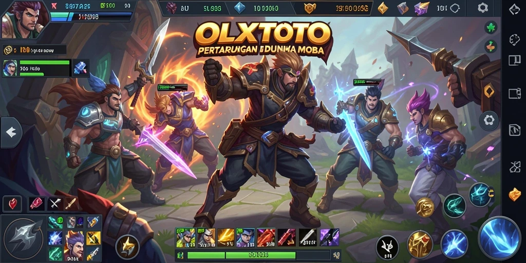 Tangkapan layar menarik dari gameplay intens OLXTOTO.