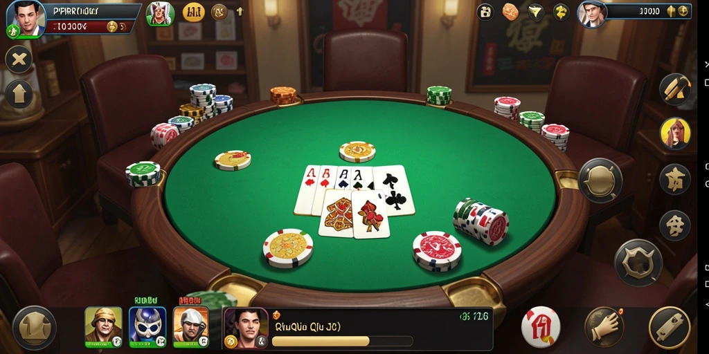 Gameplay seru PPRRYY dalam permainan QiuQiu.