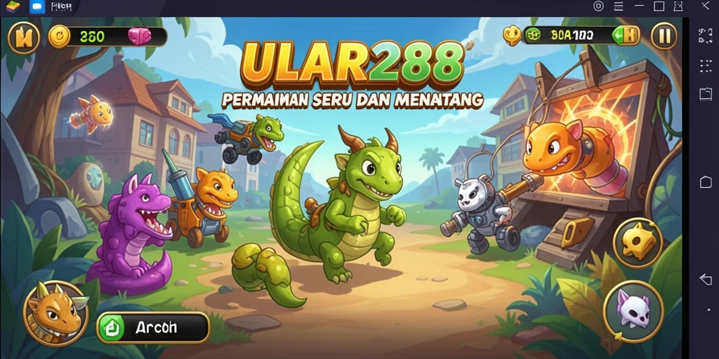 Tampilan gameplay ULAR288 yang mendebarkan di dunia Arcade.